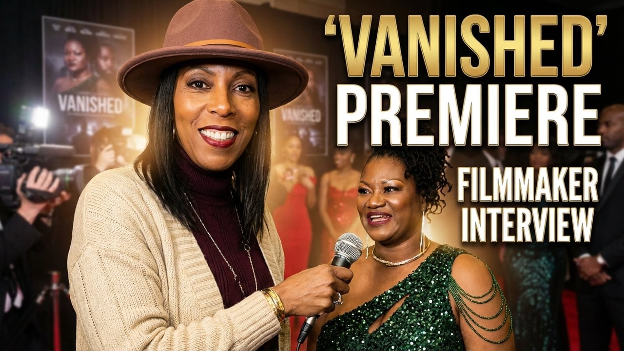 Vanished Film Premiere Atlanta Red Carpet Interview w/ Writer Audra Nicole