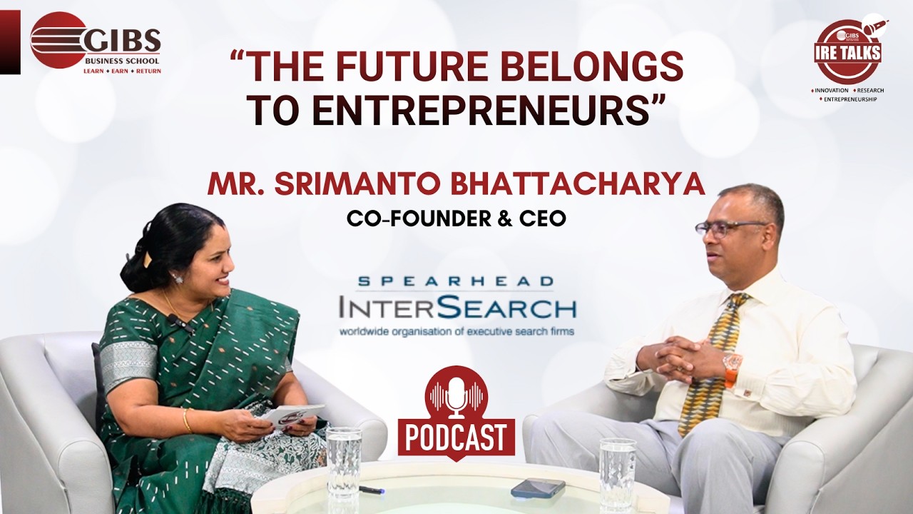 Future of Hiring, AI & Leadership Insights | Srimanto Bhattacharya | IRE Talks Podcast | GIBS