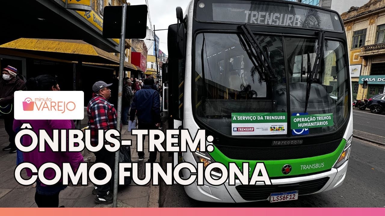 Sem Trensurb, como funciona ônibus-trem entre Porto Alegre e Canoas
