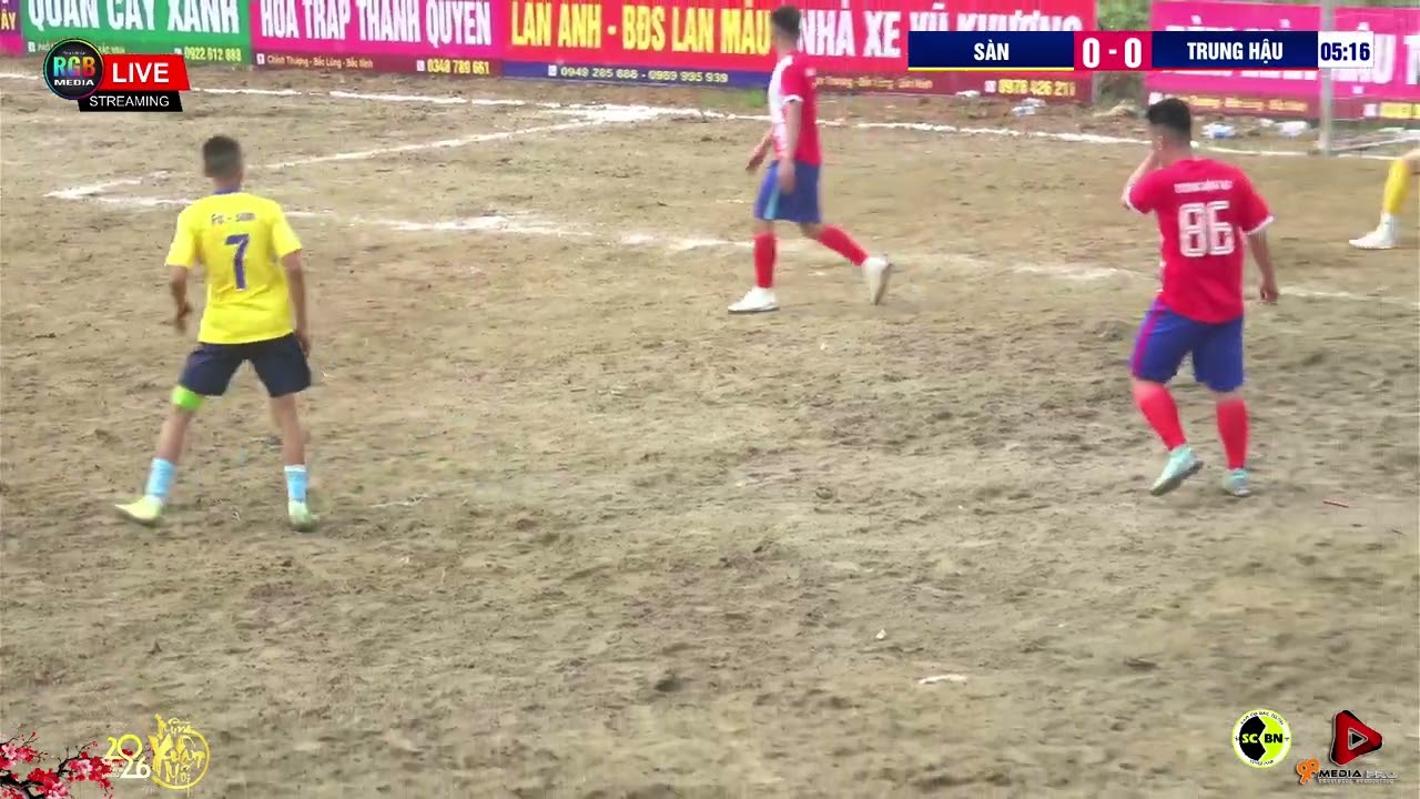 Bán kết 2: SÀN FC vs TRUNG HẬU T&T | Giải bóng đá thôn Chính Thượng - Cup NPP Anh Dũng 2026