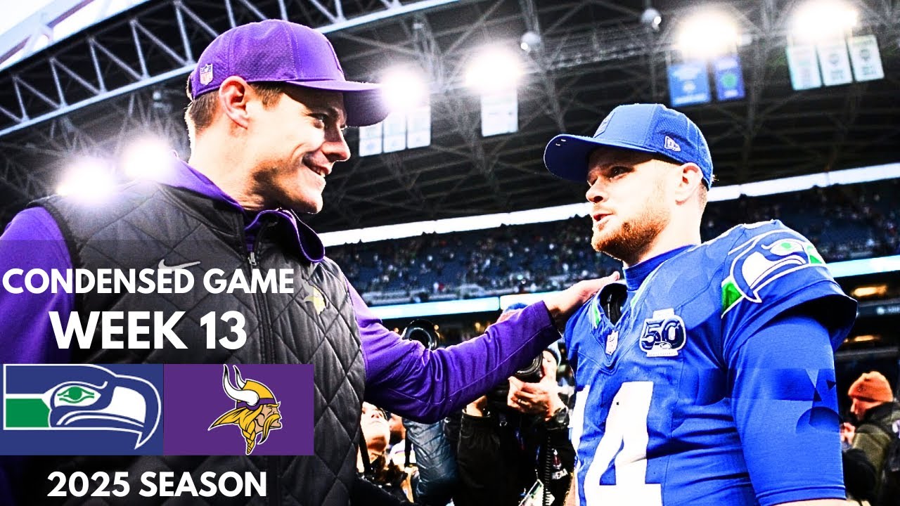 Seahawks vs Vikings 2025 Week 13 Condensed Game | NFL Highlights
