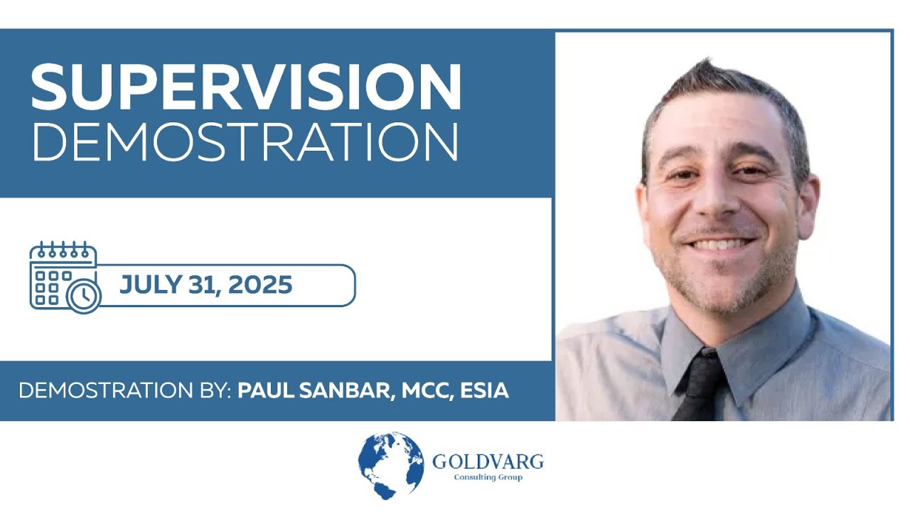 Supervision Demonstration with Paul Sanbar
