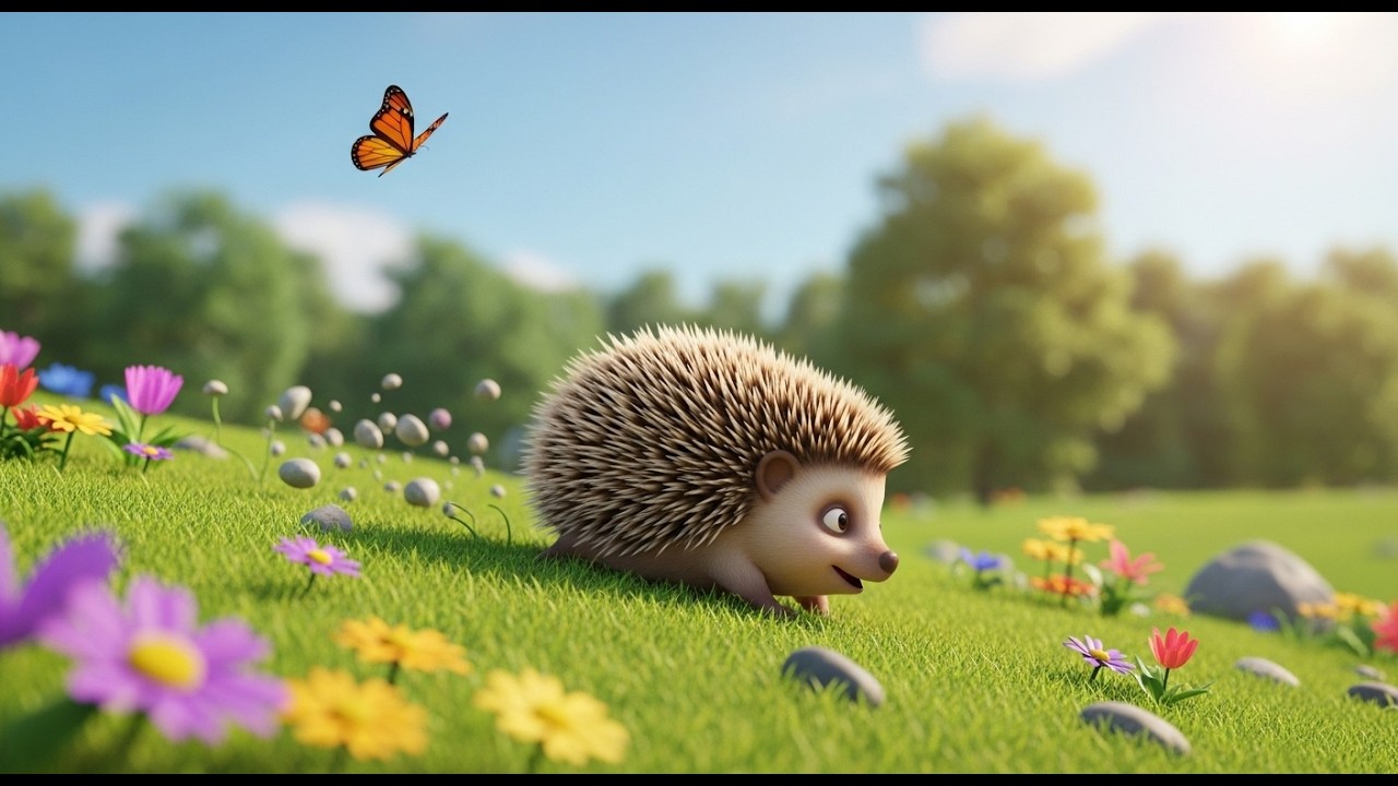 Little Hedgehog Roll Roll | Cute Animal Song | Preschool Sing Along