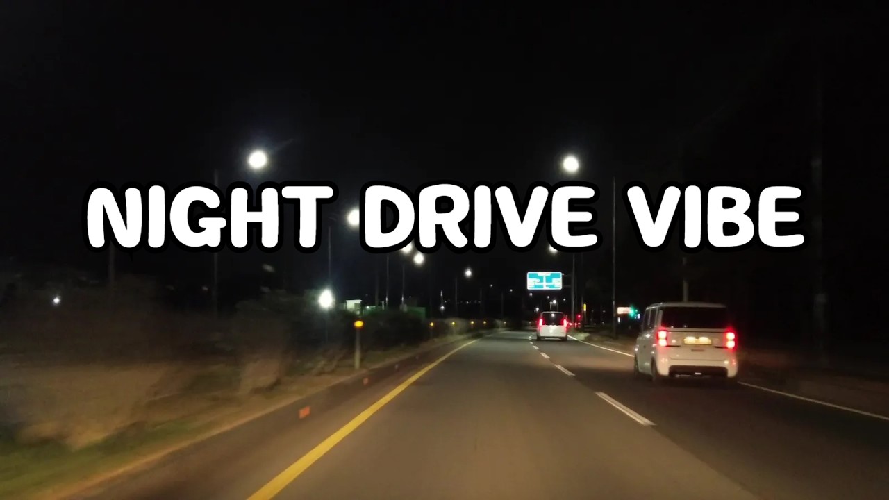 Night drive & work music l deep house vibes