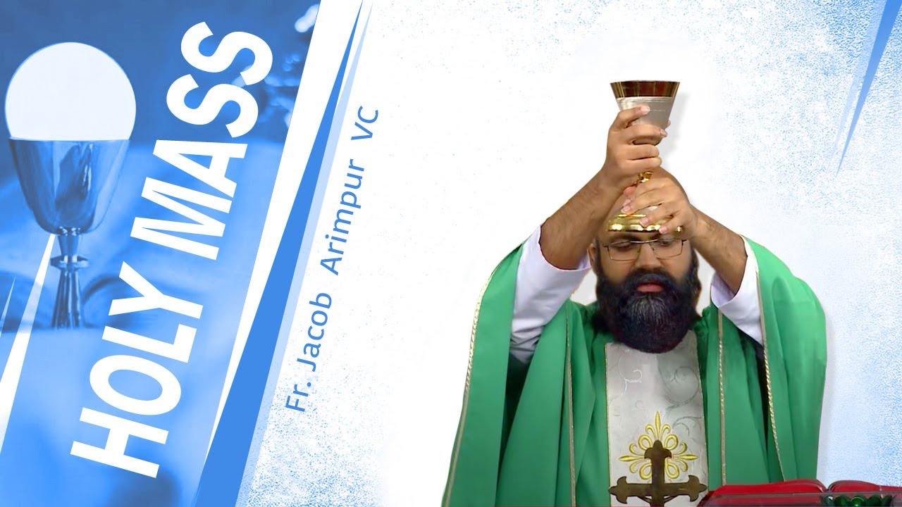 Holy Mass Live Today | Fr. Jacob Arimpur VC | 09 FEB| Divine Retreat Centre Goodness TV