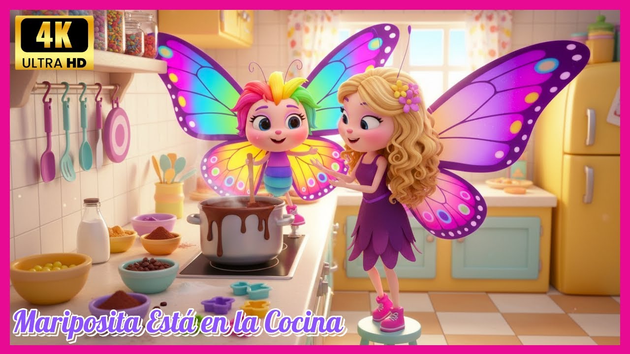 Mariposita Está en la Cocina | Chocolate para la Madrina... 🎵🦋