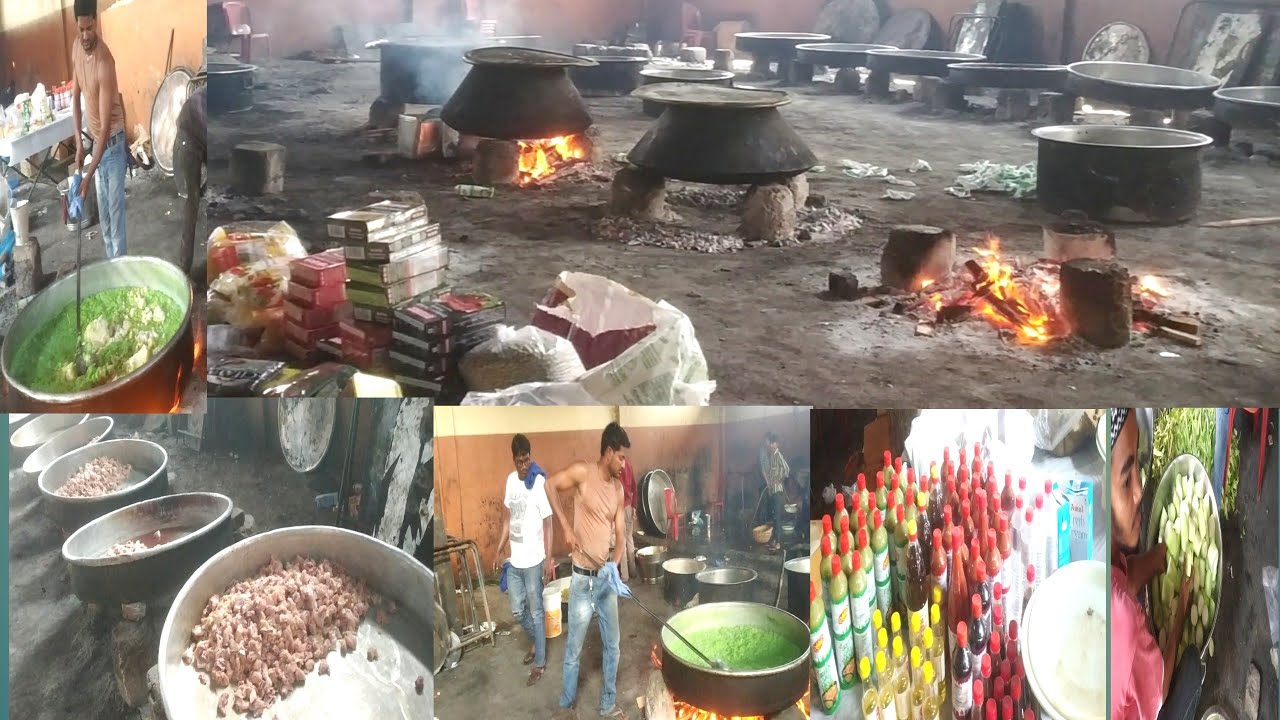 Chicken achari kaddu ka halva malai rabdi shaadi ki biryani chicken Harish 2000 logon ka