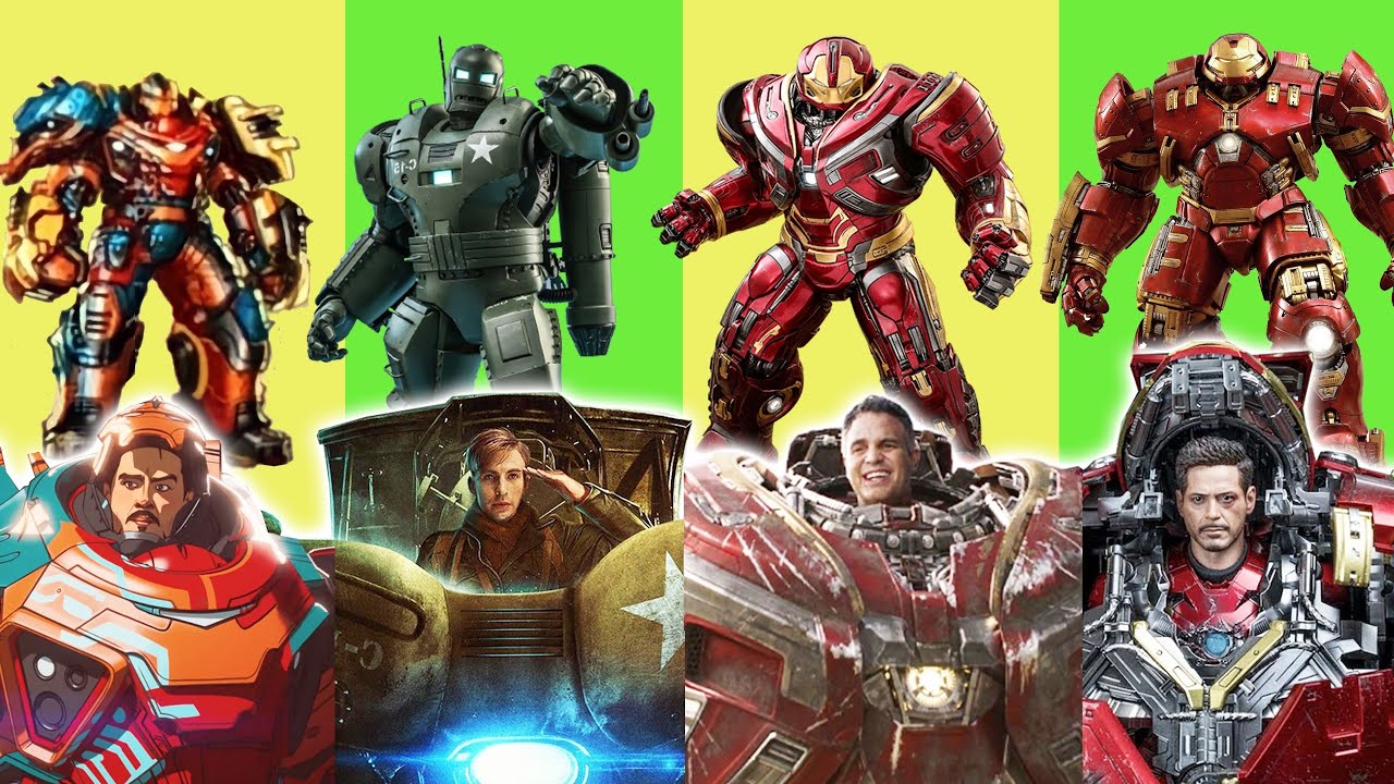 Iron Man BUSTER Armors in the MCU