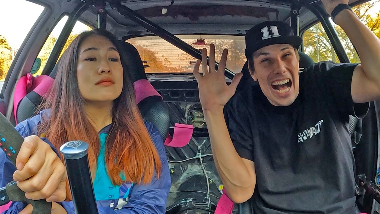 Teaching My Wife How To Drift For The 