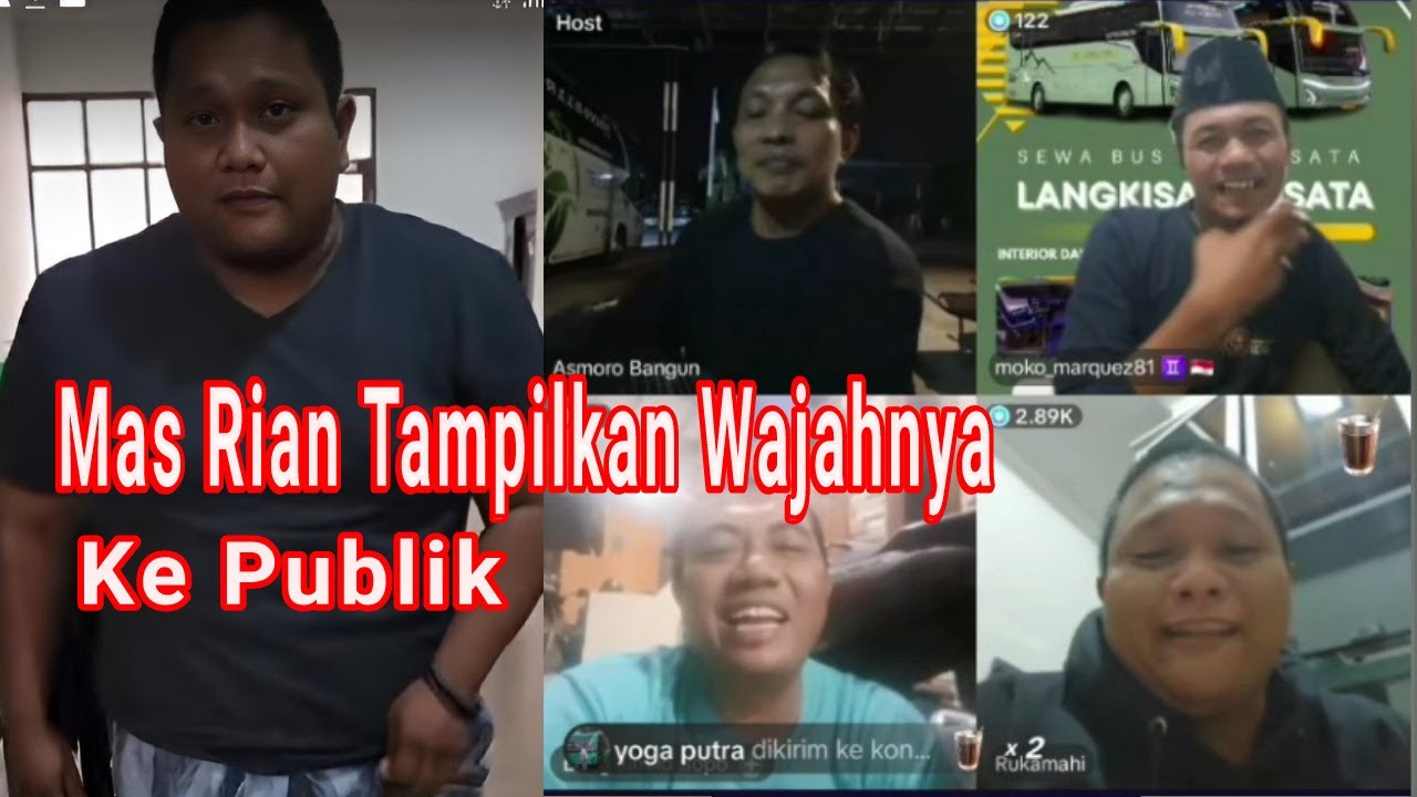 Akhirnya Mas Rian Mahendra On Cam, Perjuangan Bang Andi dan M Moko ngrayu Mas Rian Tampil publik