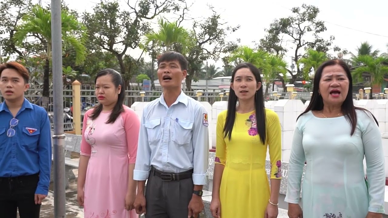 Bài dự thi hát quốc ca Trường THCS Lương Hòa Lạc