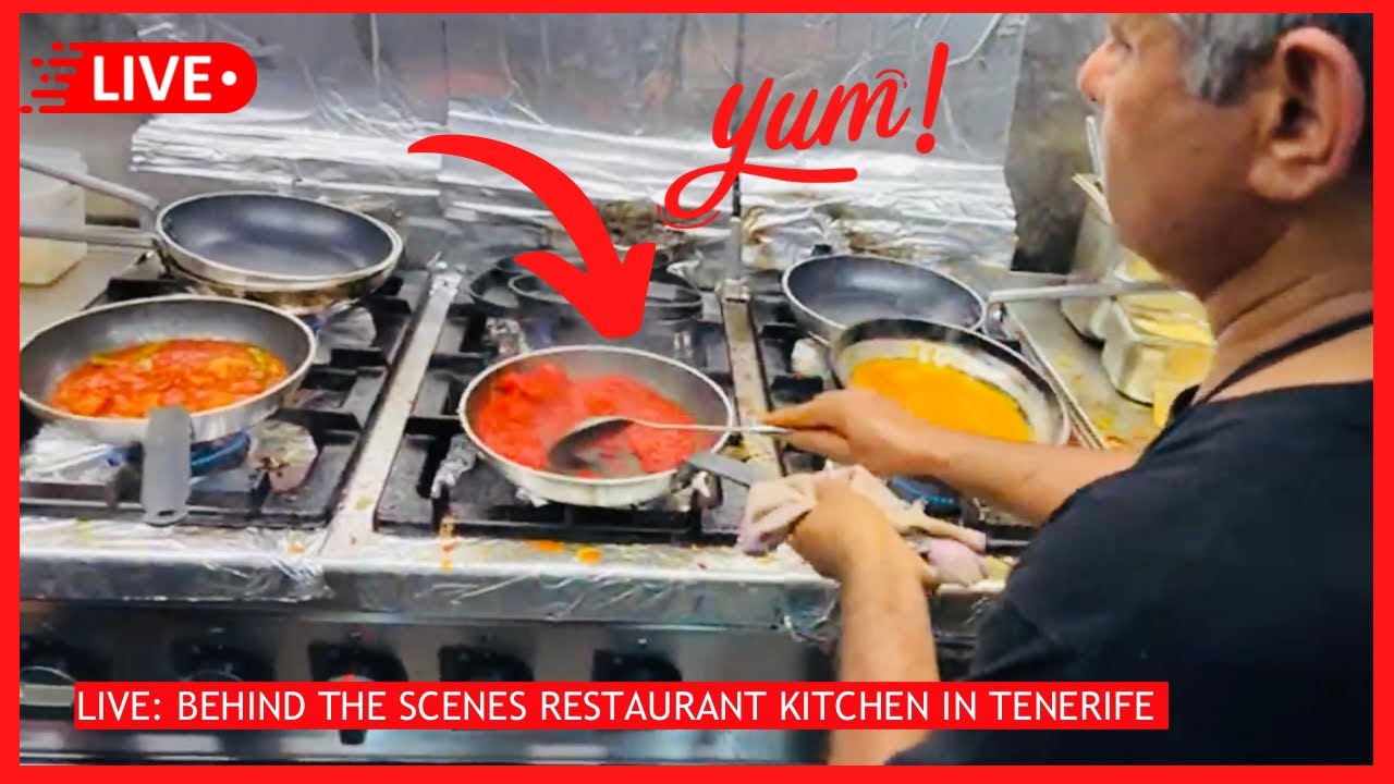 🔴LIVE: TRY THIS FOOD In Tenerife! Indian Restaurant- mouthwatering Curries & Sea Views 🙌🏼