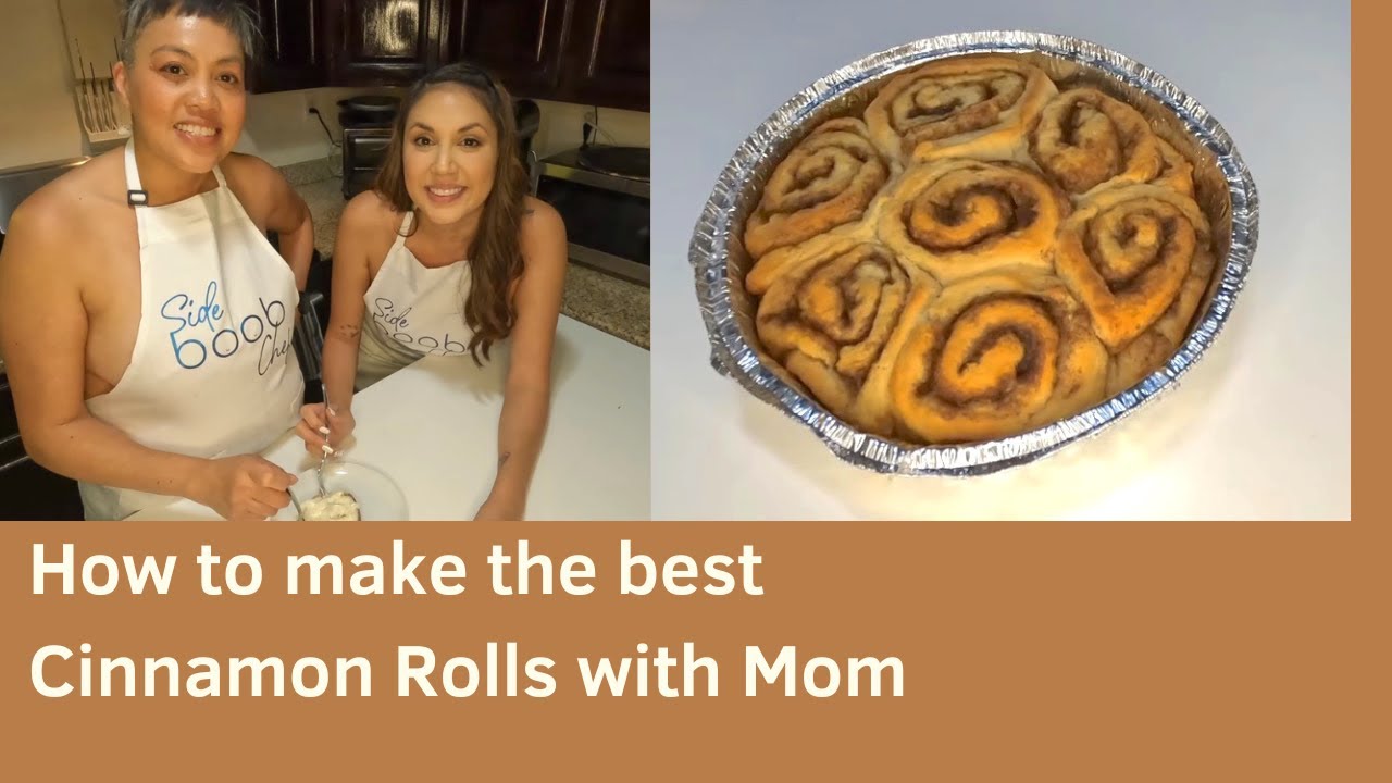 Side Boob Kitchen - Cinnamon Rolls (THE BEST)