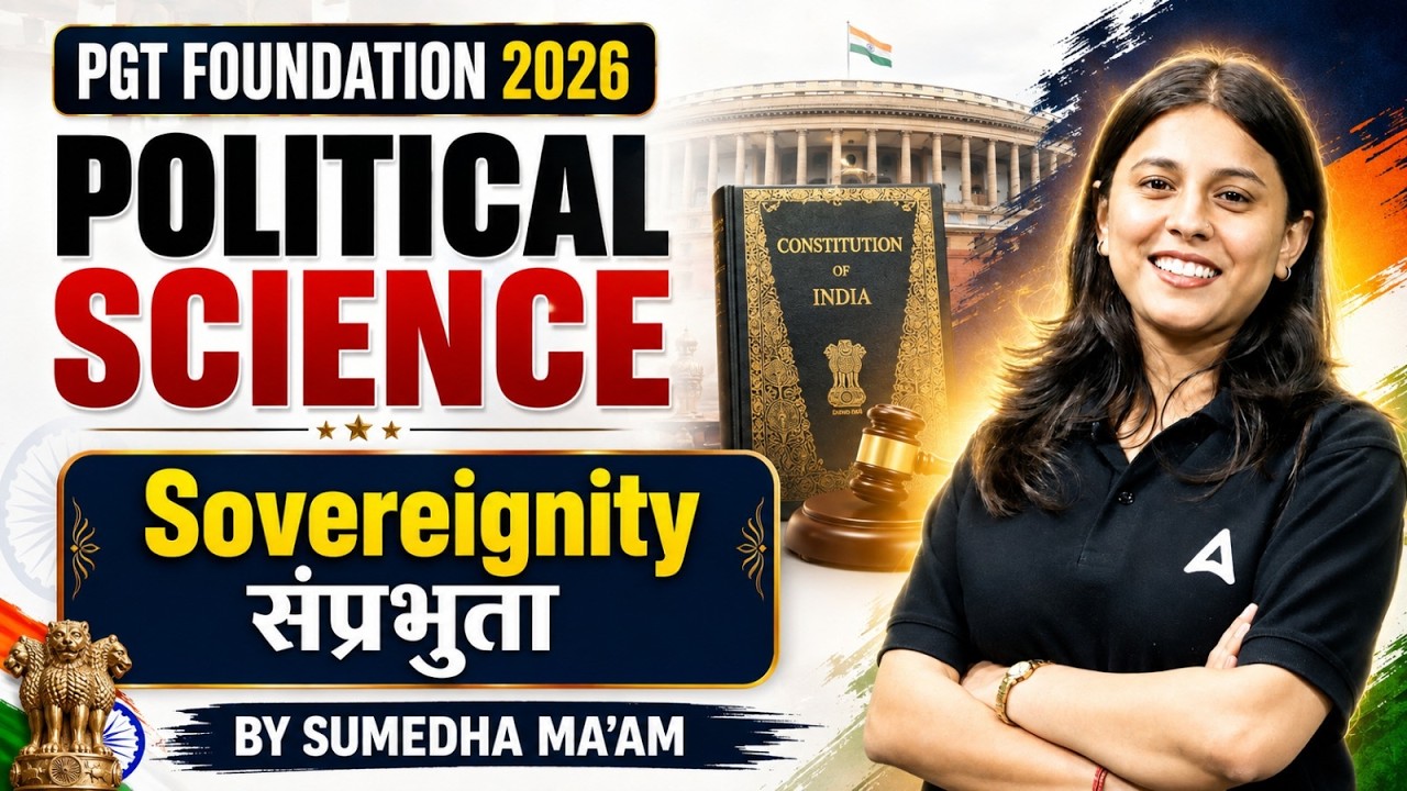 PGT Political Science 2026 Sovereignty Complete Foundation Batch