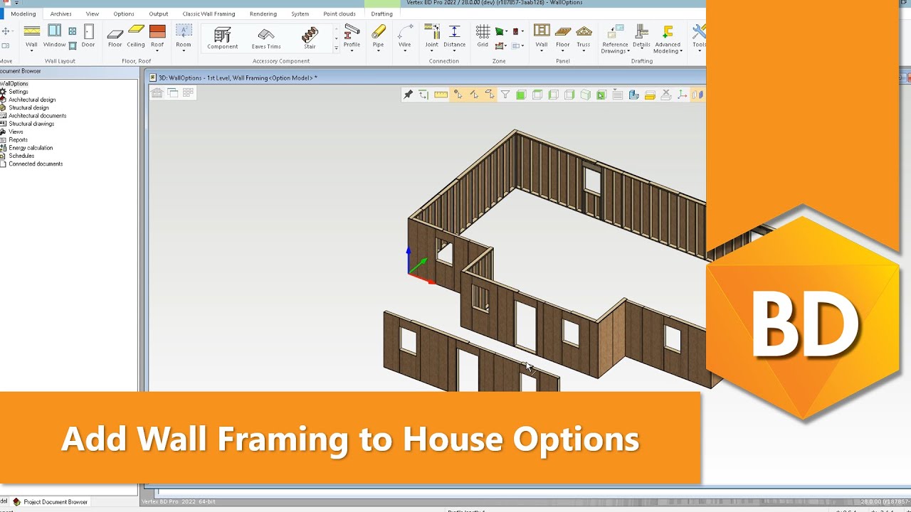 Add Wall Framing to House Options [Vertex BD]