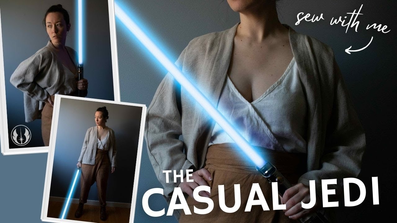 Sewing a ✨Casual Jedi✨ Look for Star Wars Day - Batuu Bounding Sew With Me