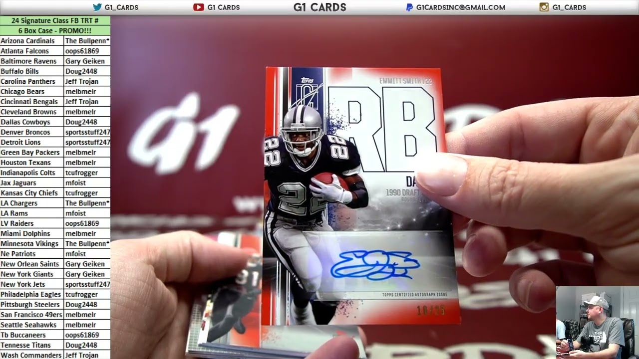 Ghr1stmas Promo - 2024 Topps Signature Class Football Full Case Tiered Random Teams