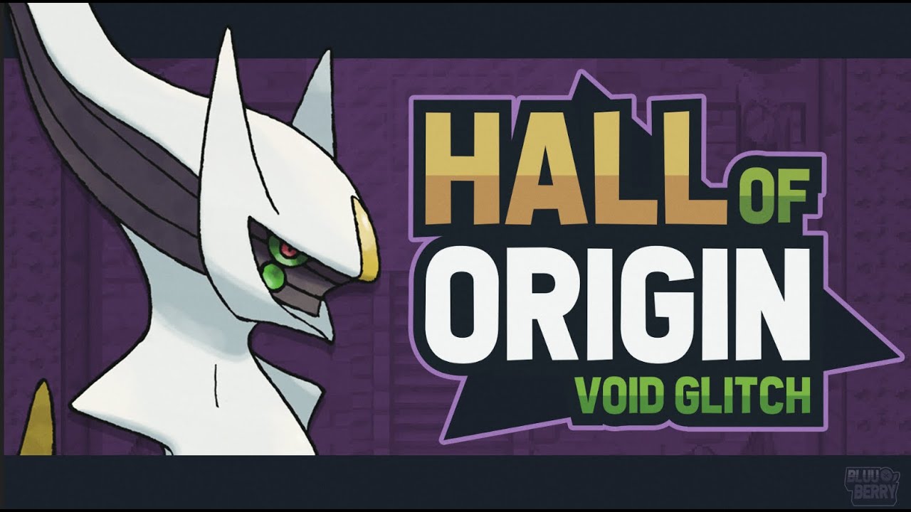 Void glitch : How to catch Arceus in the Hall Of Origin - Pokémon Diamond and Pearl