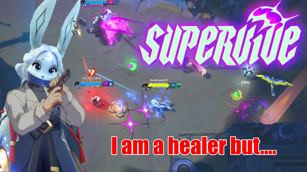 I am a healer but.... | Supervive | Elluna Gameplay | PvP highlights