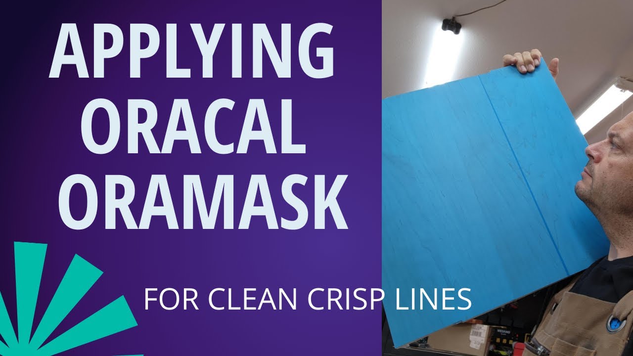 Applying OROMASK for you CNC woodworking project.