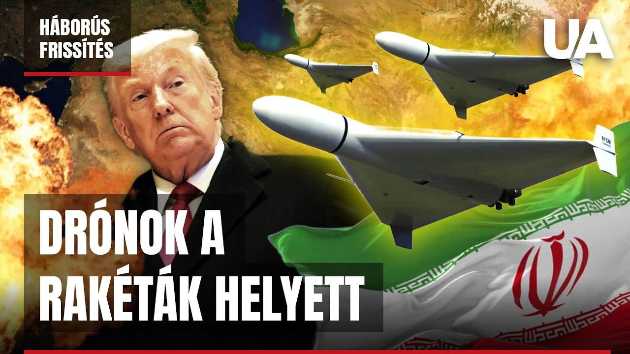 Irán MÁSOLJA az OROSZ TAKTIKÁT – Több ezer „Shahed” TERRORIZÁLJA a Közel-Keletet