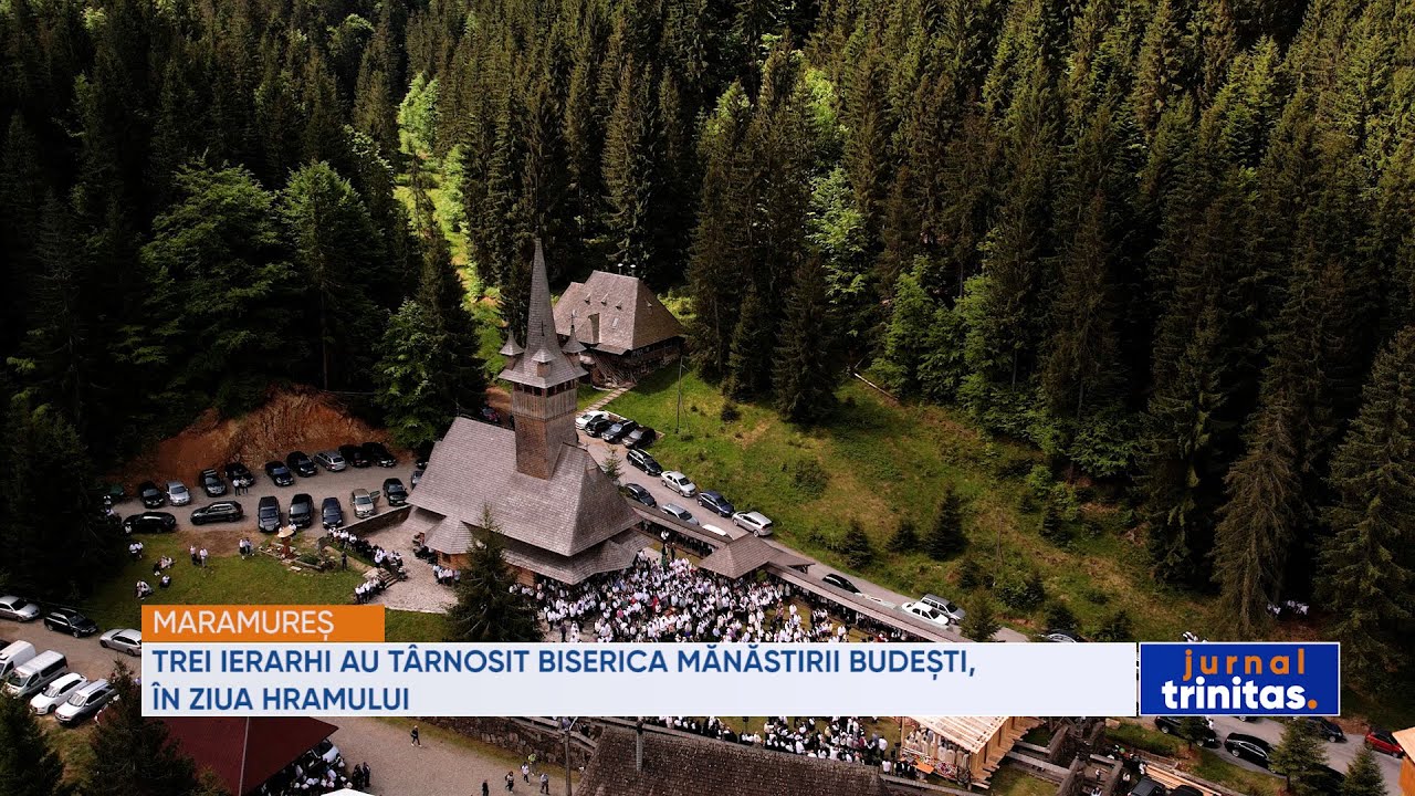 Trei ierarhi au târnosit biserica Mănăstirii Budești, județul Maramureș, în ziua hramului
