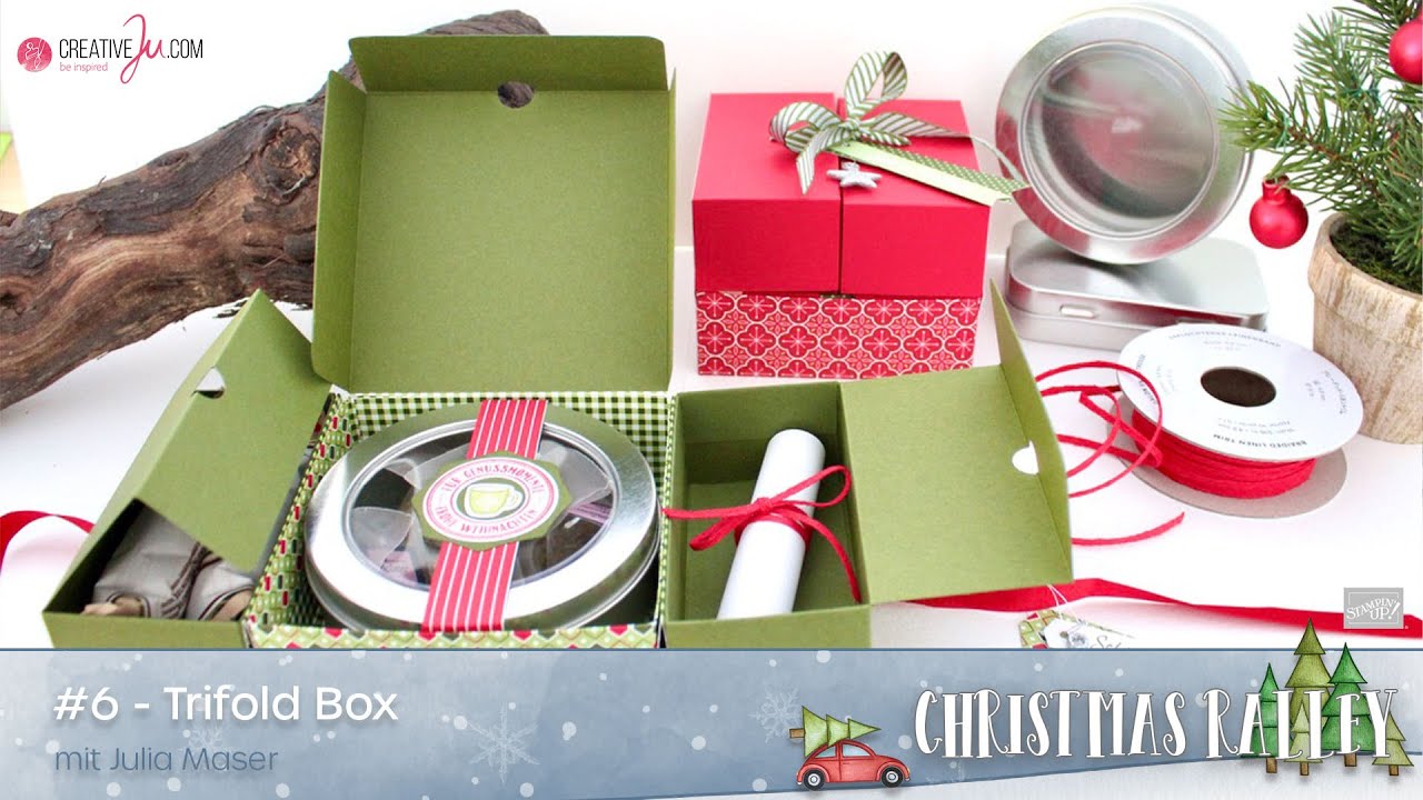 Christmas Rallye - Tag 6 | Trifold Box