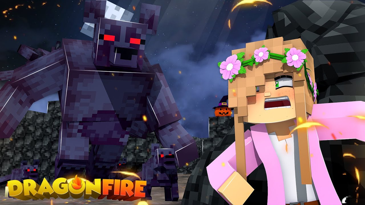 THE DARKLANDS IS SCARY! Dungeon 2 *COMPLETE* | Minecraft DragonFire | Little Kelly