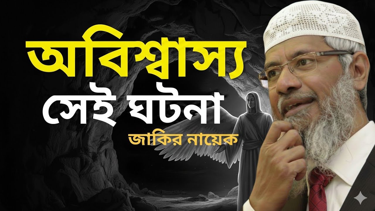 প্রথম ওহী নাজিলের সেই অলৌকিক ঘটনা | ড. জাকির নায়েক | Dr Zakir Naik Bangla Lecture