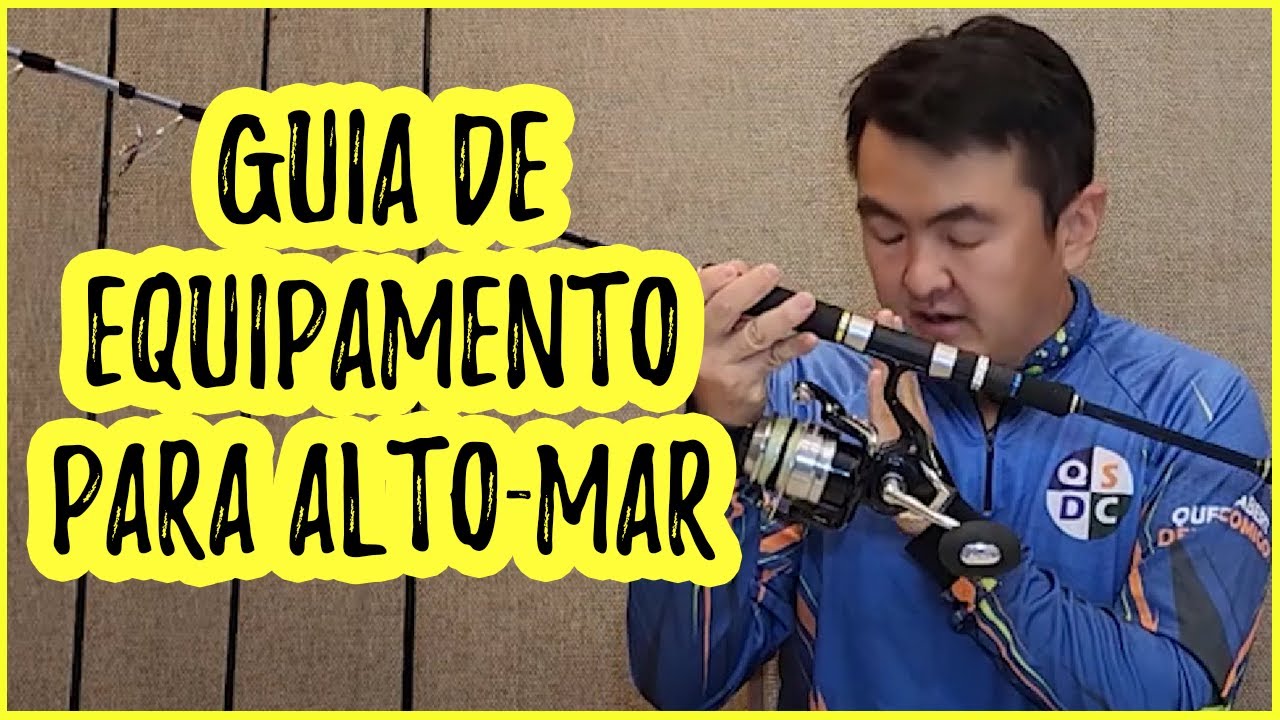 MATERIAIS PARA PESCAR DE ARTIFICIAL NO ALTO-MAR [Estes sao indispensáveis] Pescaria