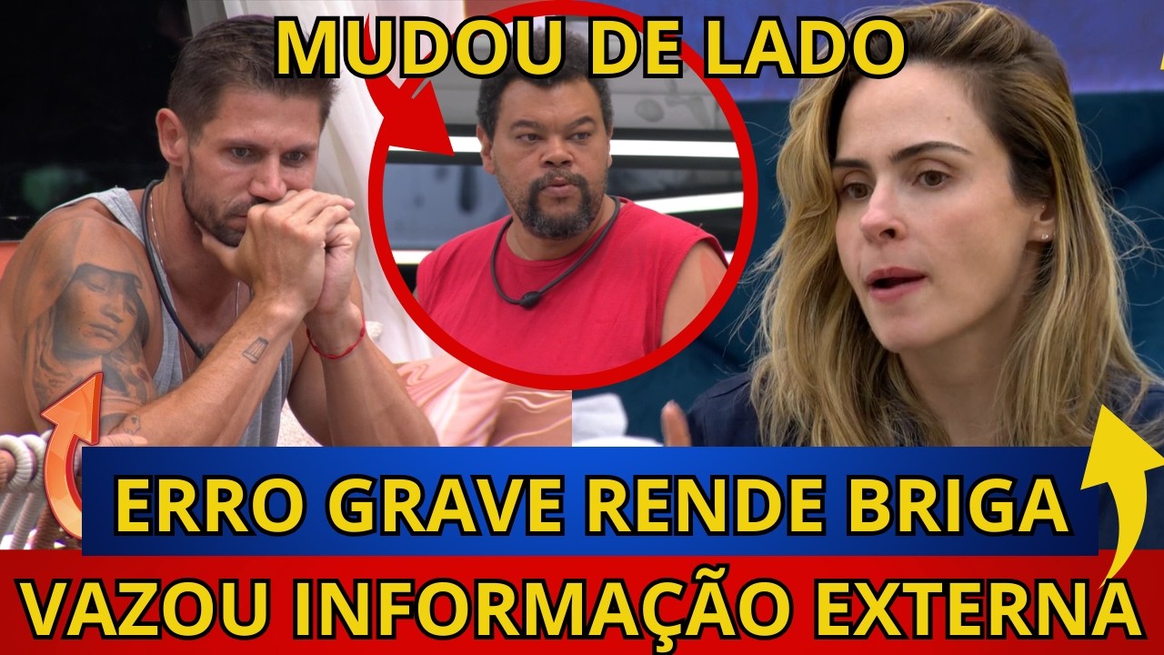 🔴BBB26: Ana paula RECEBE INFORMAÇÃOES EXTERNA, Jonas FAZ ACUSAÇÃO GRAVE, Babu BRIGA E ABANDONA GRUPO