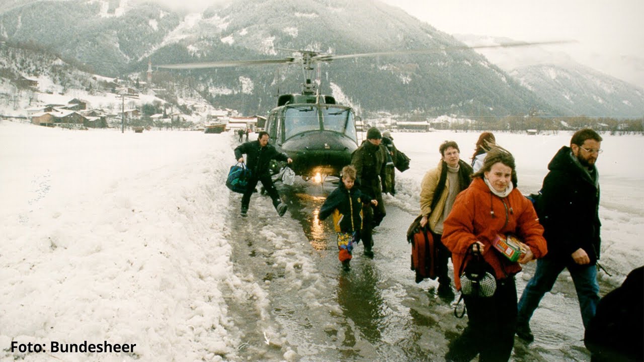 Unglück bei Galtür: So dramatisch war der Lawinenwinter 1999