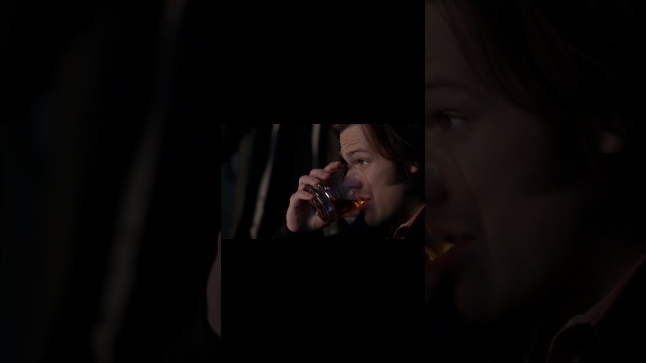 Sam and Dean geting drunk to see ghost