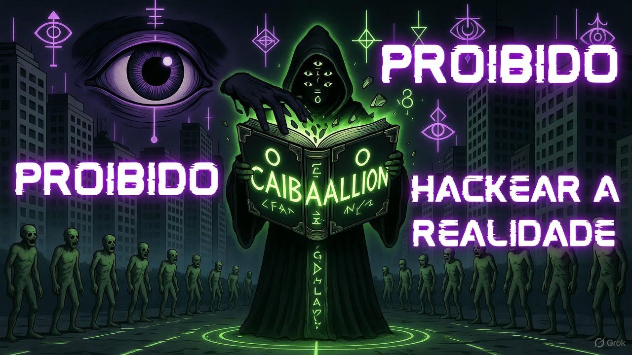 O CAIBALION: O Manual PROIBIDO para Hackear a Realidade (Que Eles Não Querem que Você Leia)