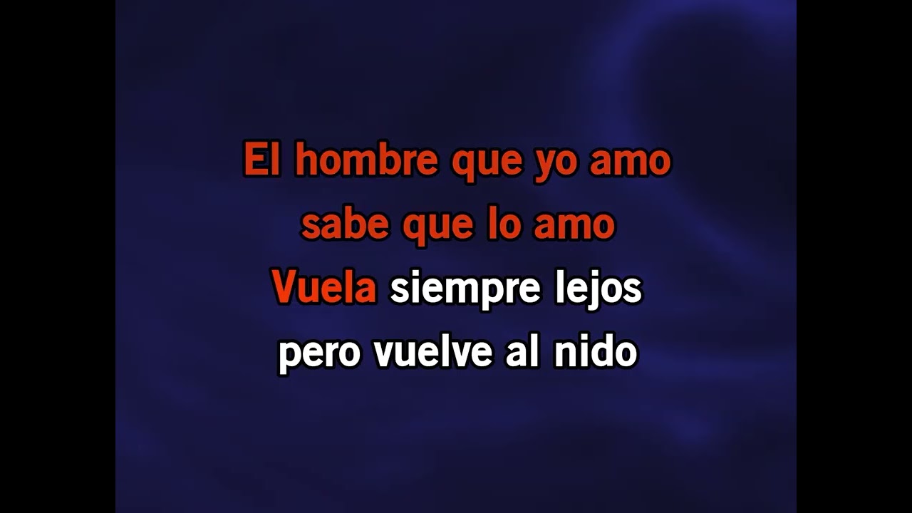 El hombre que yo amo Karaoke 1000