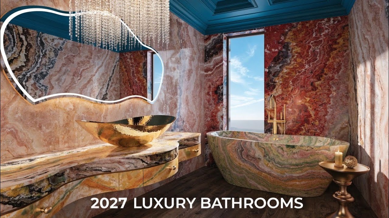 Top 2027 Colorful Bathroom Design Trends | Modern Luxury Bathroom Ideas & Stylish Interiors