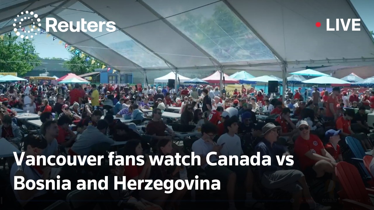 LIVE: Fans in Vancouver watch Canada vs Bosnia and Herzegovina in World Cup
