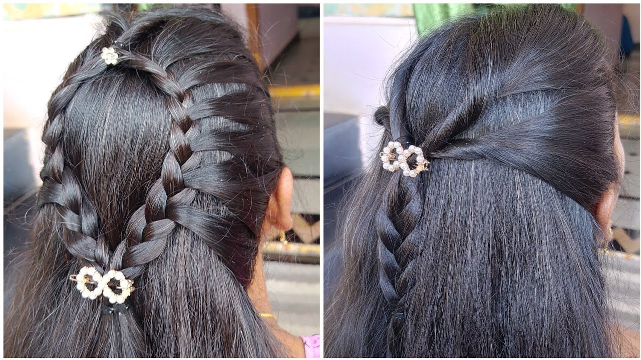 Две красивые и уникальные прически для женщин | Anjalis Creations | #hairstyle #trending #hair