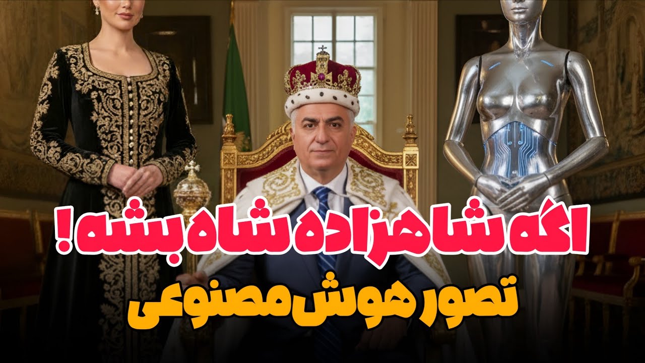 نظر هوش مصنوعی درباره پادشاهی شاهزاده رضا پهلوی