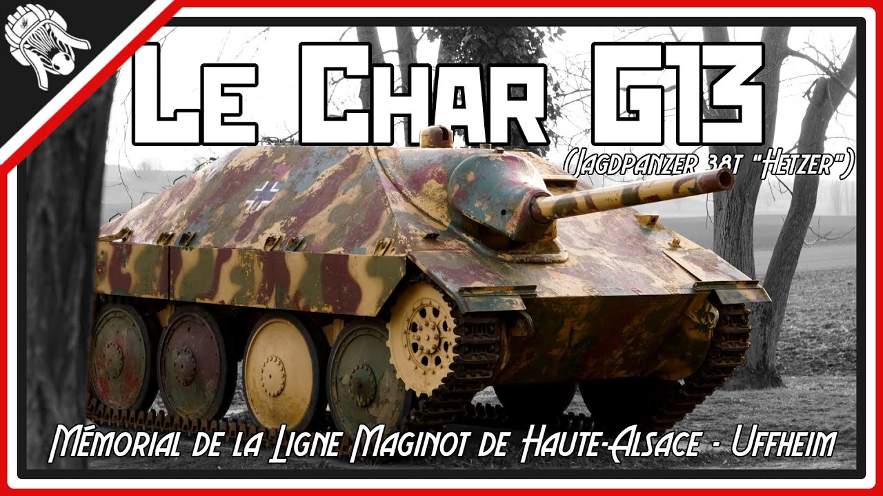 Le Char G13 de Uffheim !! Présentation du Jagdpanzer 38t 