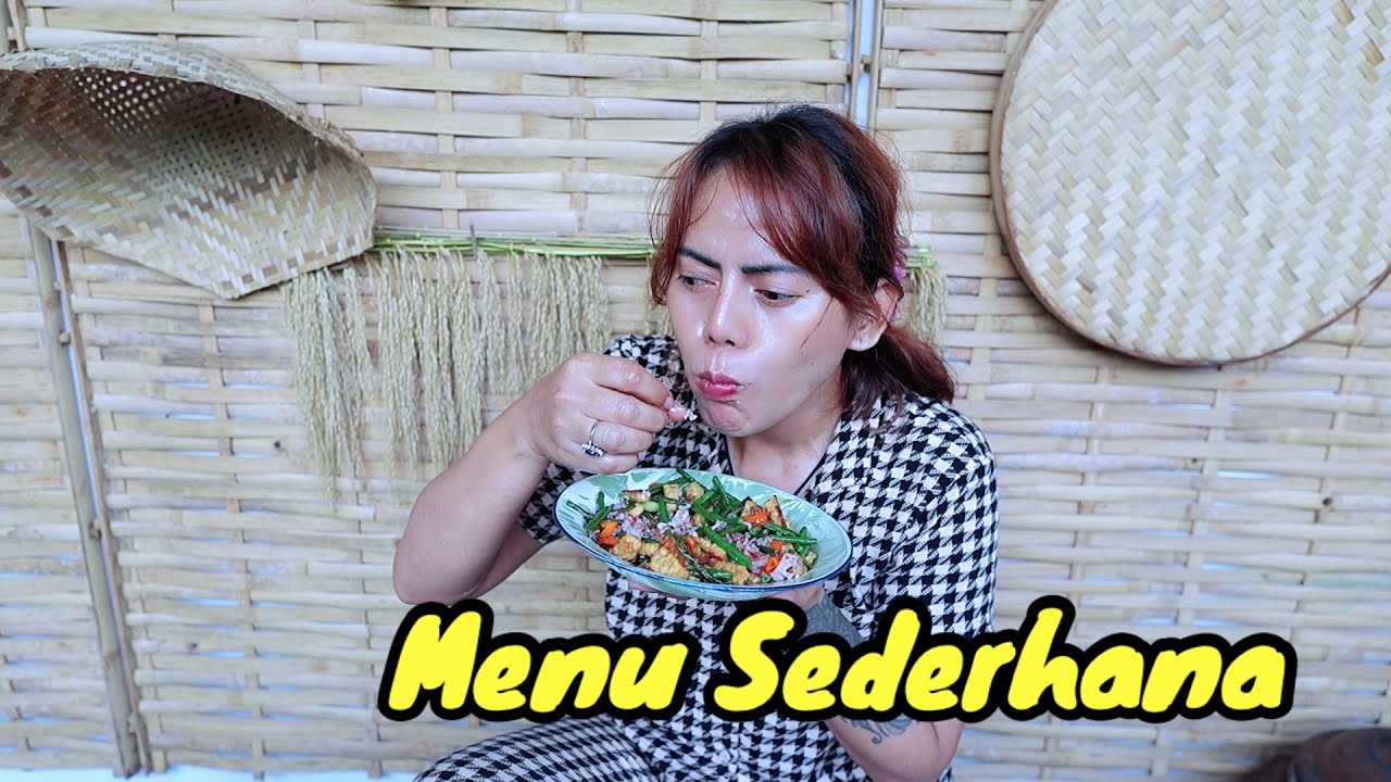 Tumis Kacang Panjang Campur Tempe Lezat