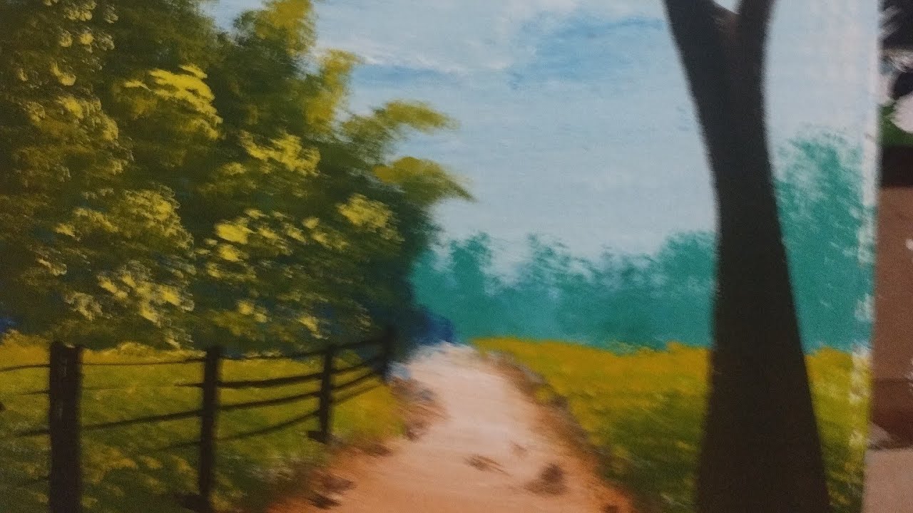 AULA DE PINTURA NO PAPELÃO