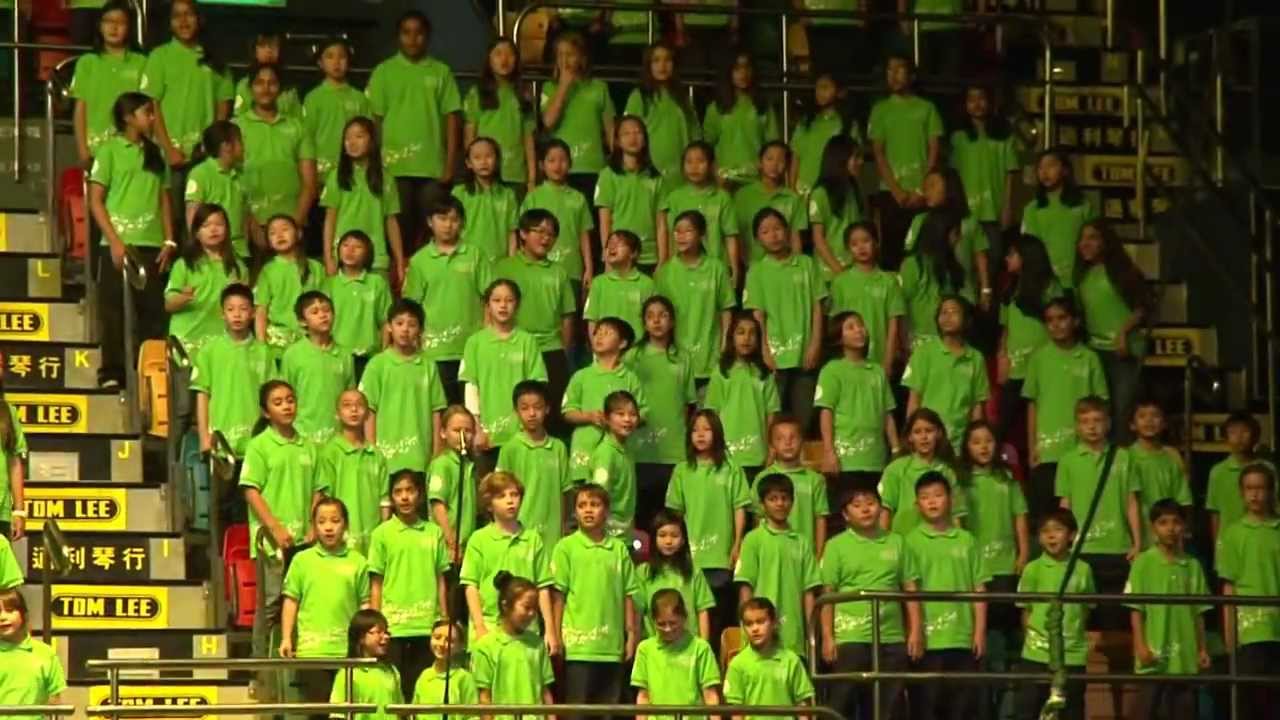 ESF Primary Choral Concert 2013 - Gonna Rise Up Singing