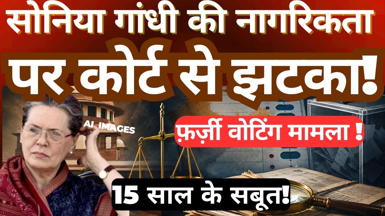 Sonia Gandhi Citizenship Case Fake Voting Allegations Explained 15 Years of Claims Examined