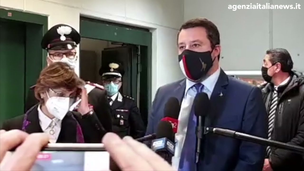 SALVINI SUL PROCESSO: &ldquo;PASSARE PER SEQUESTRATORE NO&rdquo;