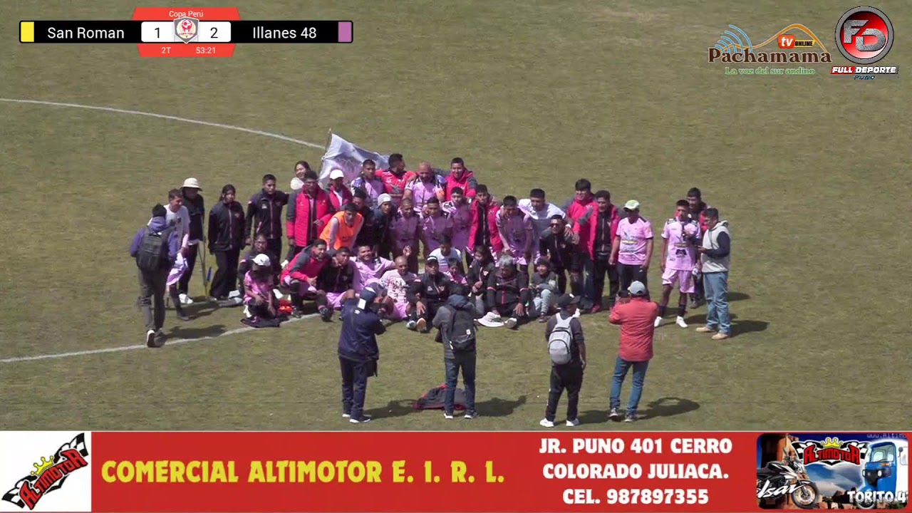 San Roman vs Illanes 48 Lllallahua, Repechaje Copa Per&uacute; Puno 2025