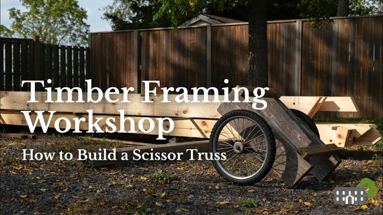 How to Build a Scissor Truss