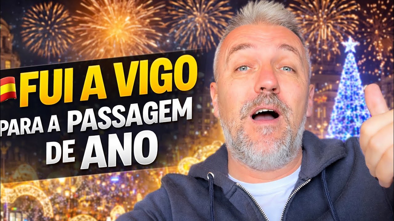 Fui a Vigo para a passagem de ano!!! 