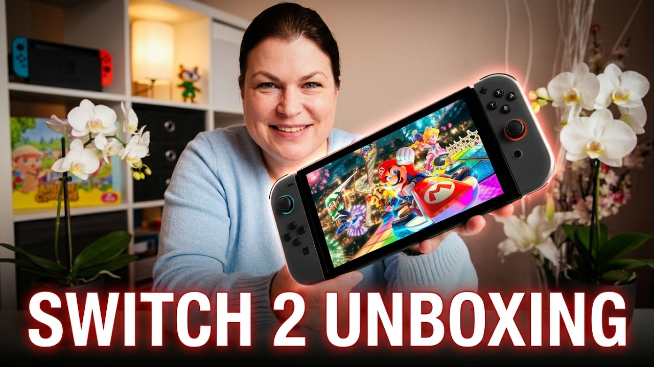 Super für unterwegs: Nintendo Switch 2 Unboxing