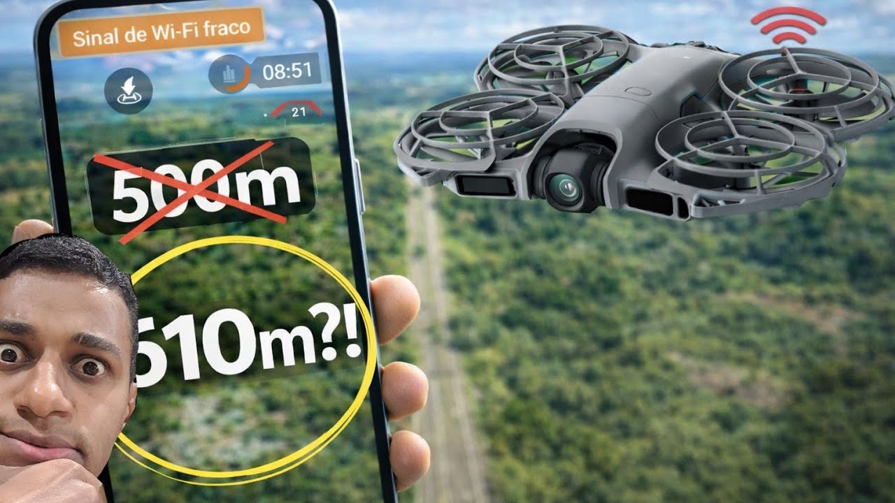 DJI Neo 2 Diz 500m… Eu Cruzei a Mata Só com o Celular